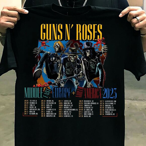 Renee F Other - Guns N Roses Music Tour 2023 Unisex T-Shirt Rock Band Graphic Fan Gift Tee 159